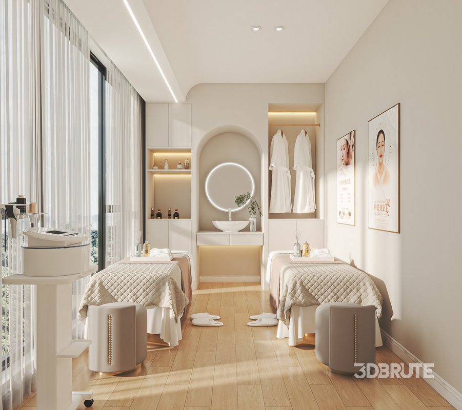 Modern spa room Image 1