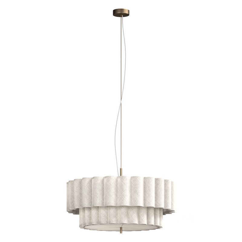 Folia Fabric Pendant Light Image 3