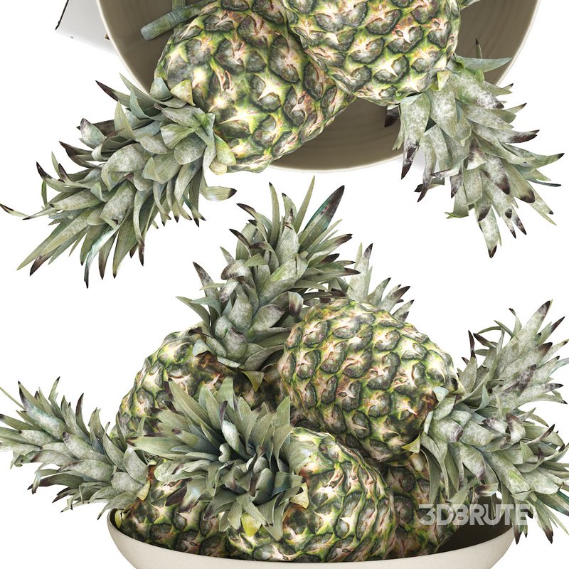 bowl of pineapples Image 4