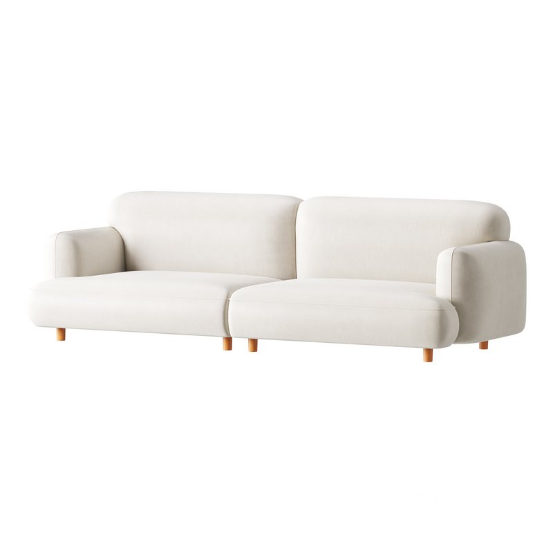 Modern Faux Leather Sofa-2 Image 4