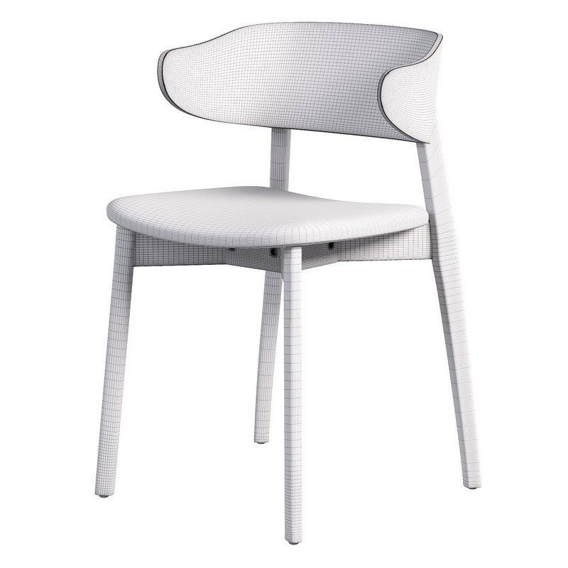 Franco Upholstered Dining Chair Sonoma Black Image 2