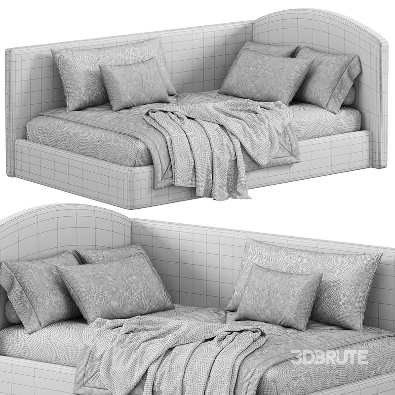 Neolia Bed BOLZAN by milansofa Image 3