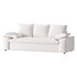 WHITE PERFORMANCE LINEN SLEEPER SOFA - Thumbnail 5