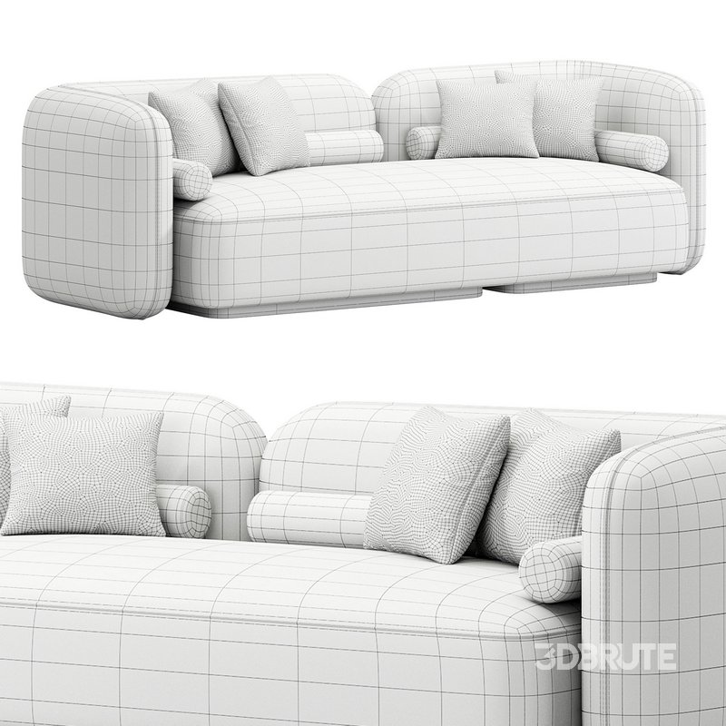 Sunset Brush Sofa Image 3