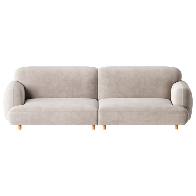Modern Faux Leather Sofa-2 Image 6