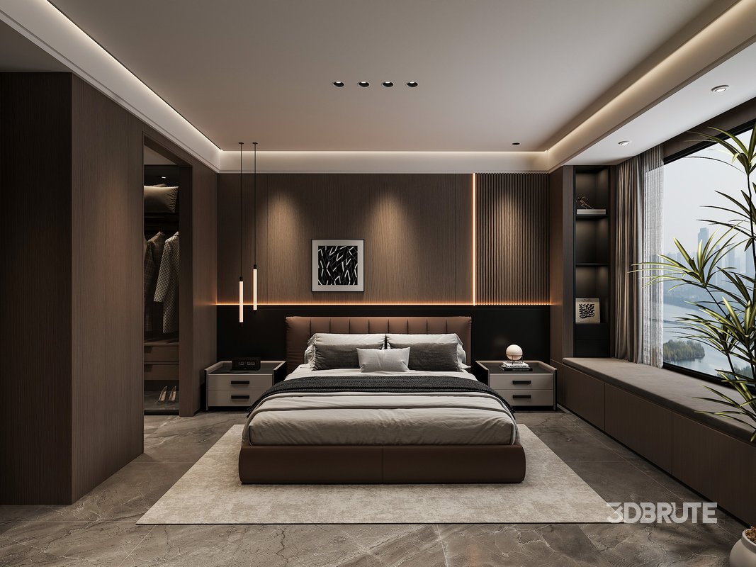 Modern bedroom Image 1
