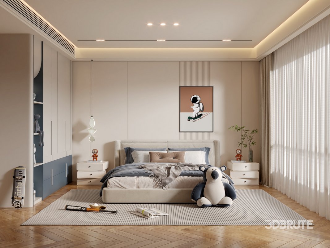 Modern bedroom Image 1