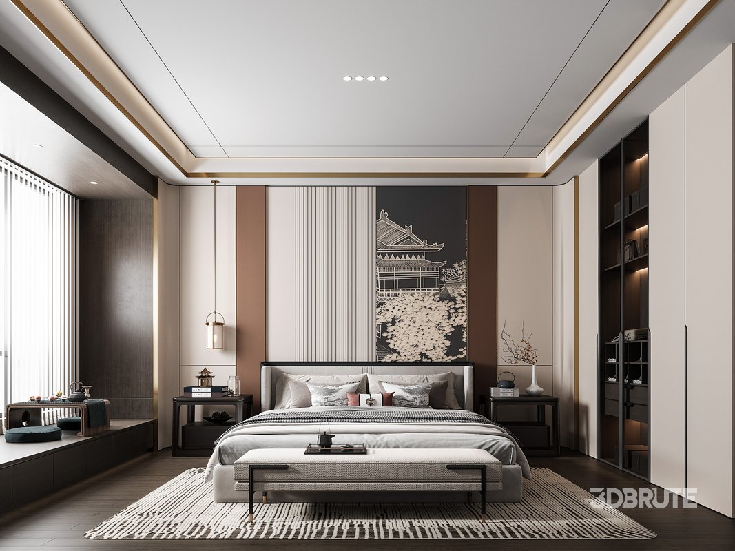 Modern bedroom Image 1