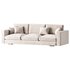 Modern Square Arm Fabric Sofa - Thumbnail 5