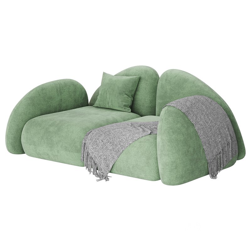 Modern Black Leather Armrest Standard Sofa Image 9