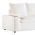 WHITE PERFORMANCE LINEN SLEEPER SOFA - Thumbnail 9