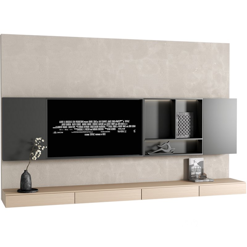 Tv Wall set R09 Image 1