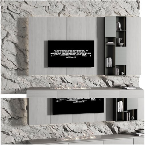 Tv Wall set R08 - Thumbnail 1