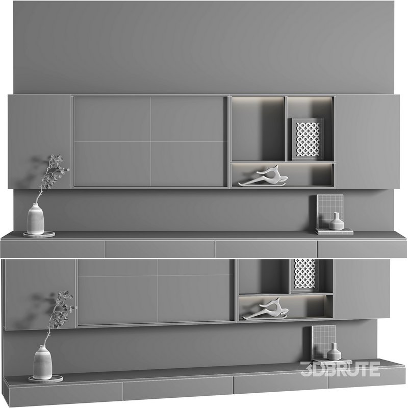 Tv Wall set R09 Image 3