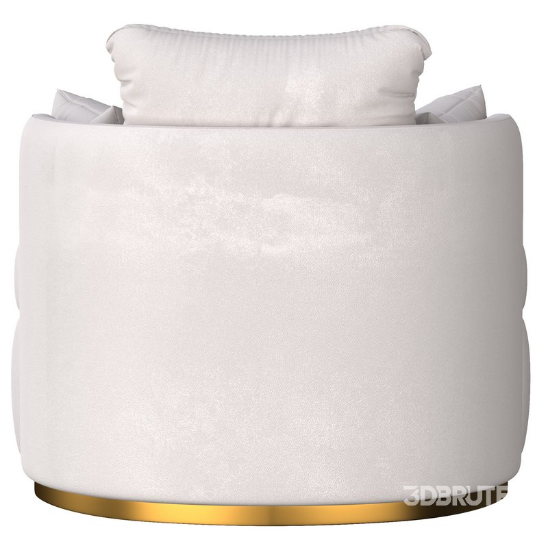 Wide_Linen_Swivel_Barrel_Chair Image 3