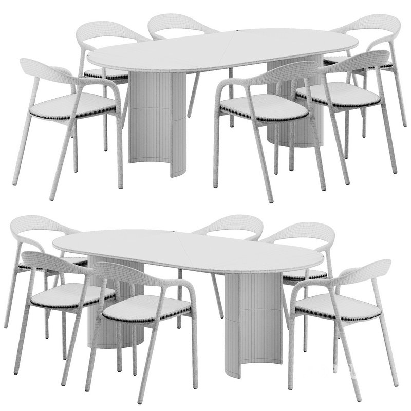 Dinning chair and table143 Image 5