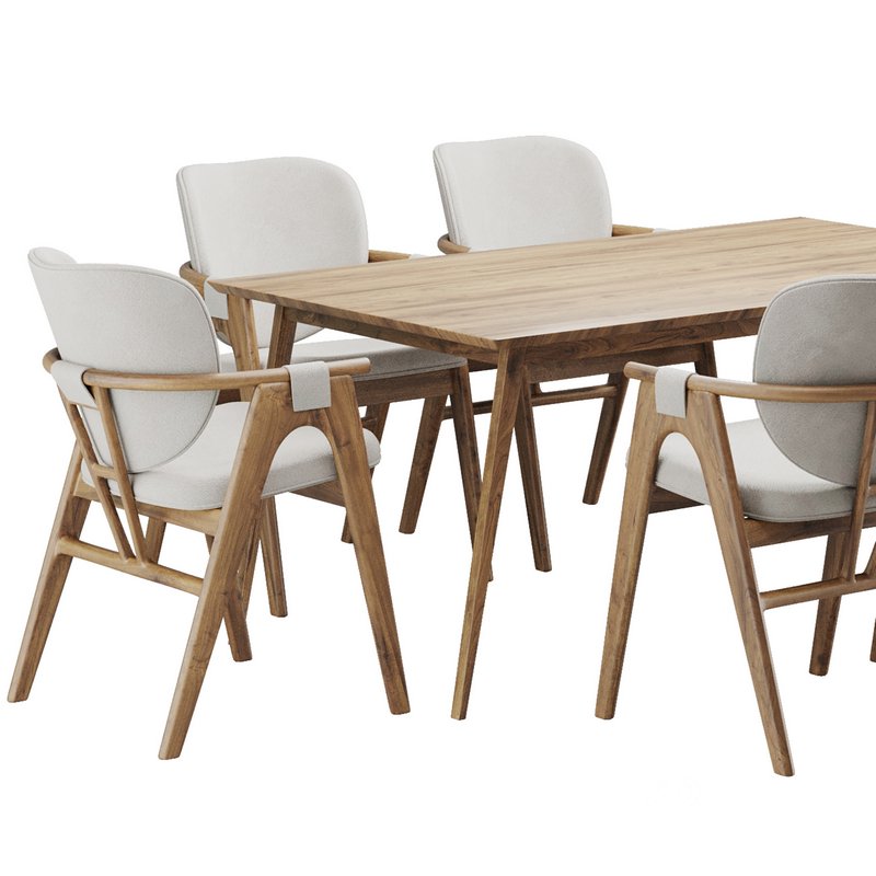 Dinning chair and table137 Image 5