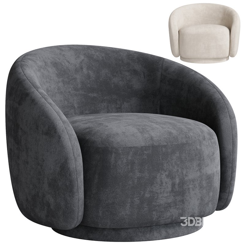 SWIVEL CHAIR BRICE by Eichholtz Image 1