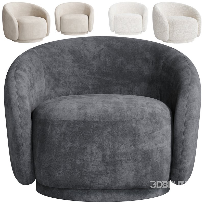 SWIVEL CHAIR BRICE by Eichholtz Image 5