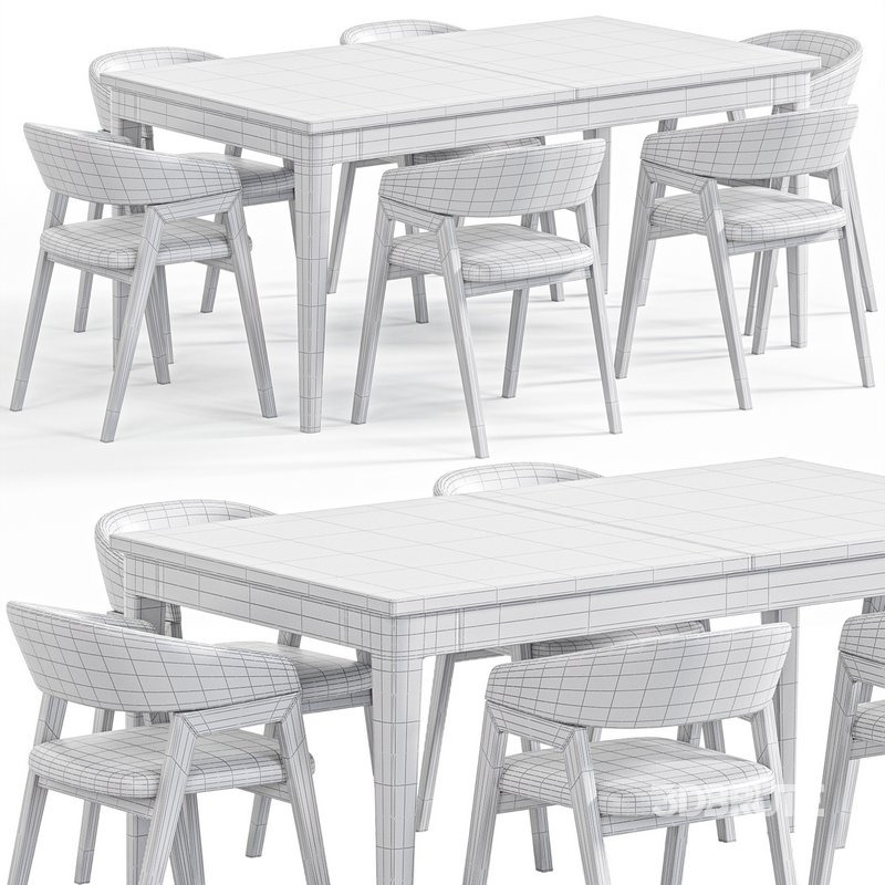 Extensible table Chelsea Chair By New York Image 6