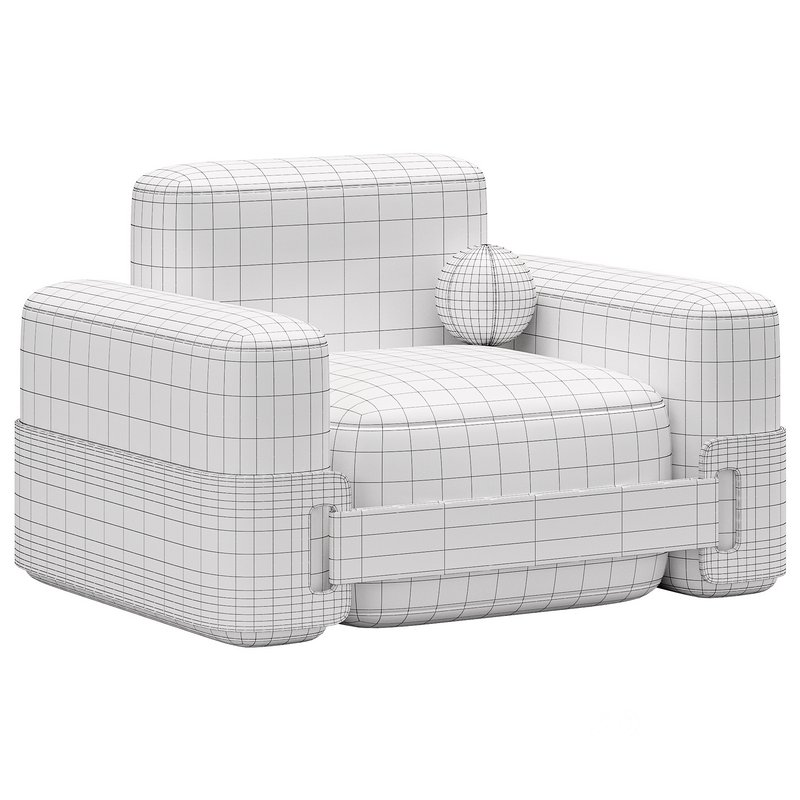 Comfortable Straps Armchair by Homecrux Image 7