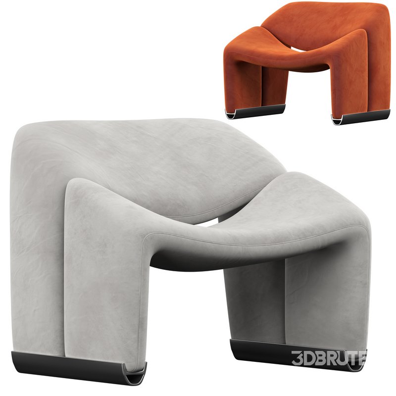 Groovy Lounge Chair Pierre Paulin Image 1