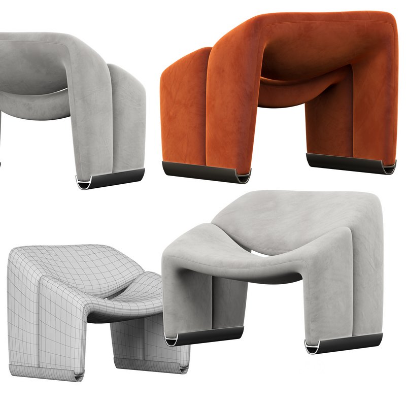 Groovy Lounge Chair Pierre Paulin Image 2