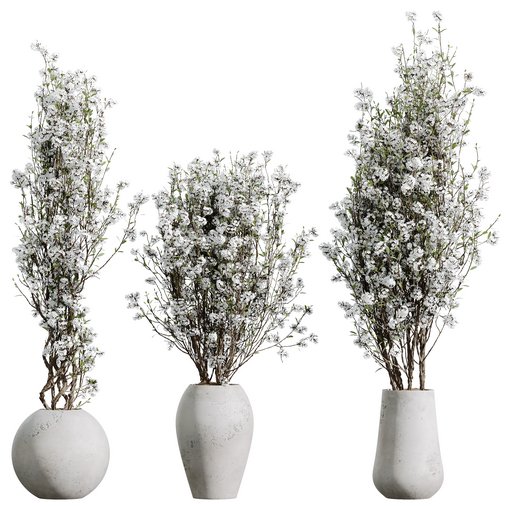 HQ HousePlants Tropez Planter Cherry Blossom Decorative Tree04