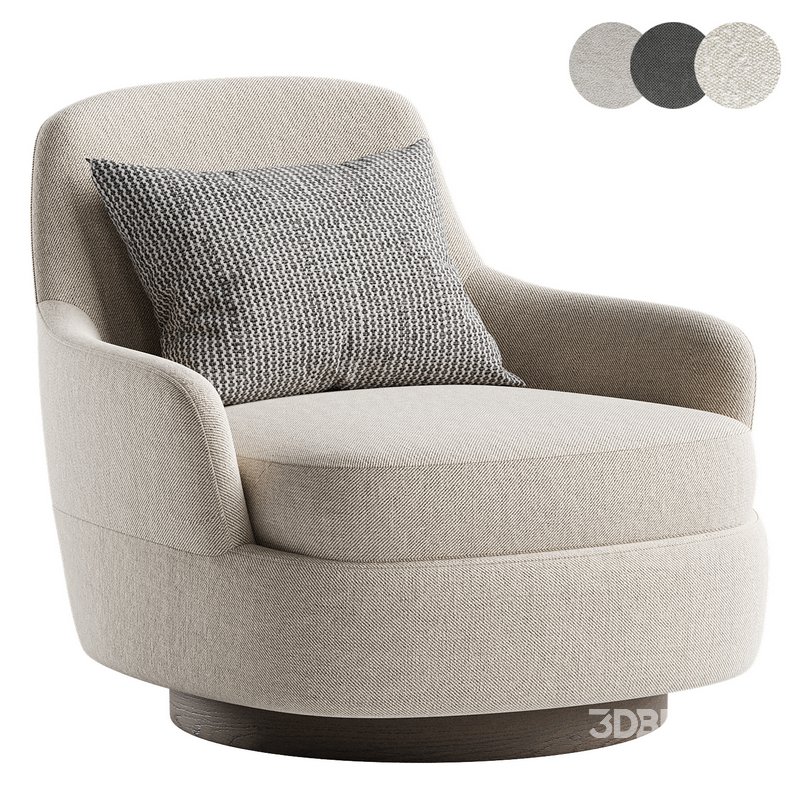 Minotti Jacques Armchair Image 2