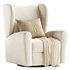 Seesaw Cream Nursery Power Recliner Chair - Thumbnail 1