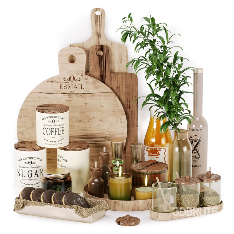 Kitchen Decorative Set 076 Image 1