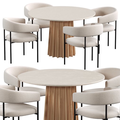 Katania Chair & Stephen Table