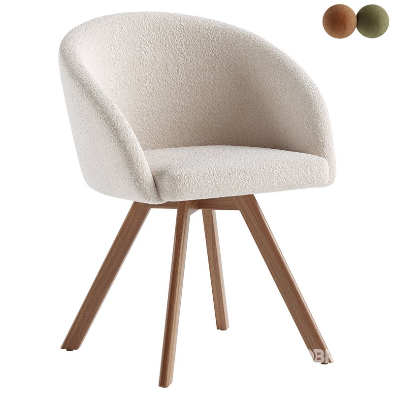 Otis Swivel Dining Chair Image 1