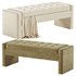 Gillian Modern Storage Bench - Thumbnail 1
