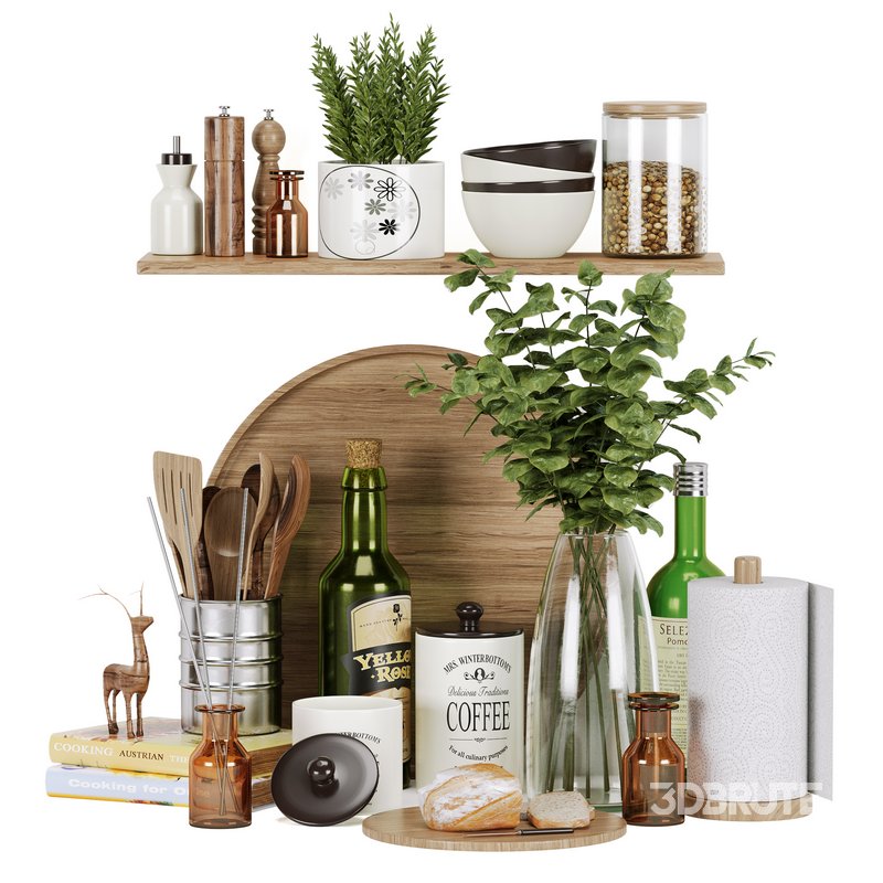 Kitchen Decorative Set 078 Image 1