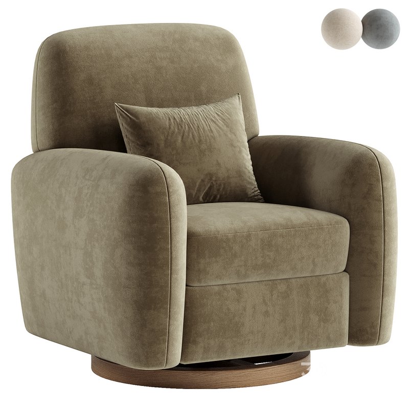 Elora Swivel Glider Image 1