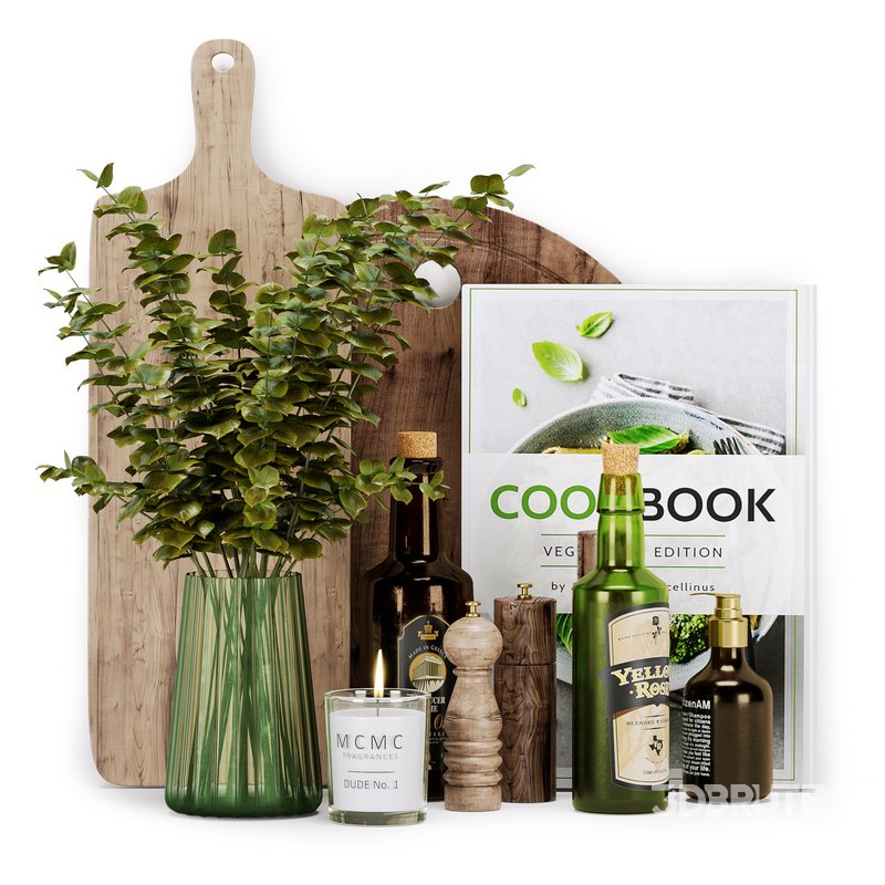 Kitchen Decorative Set 074 Image 1