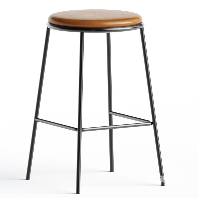 Piper Bar Stool Upholstered Image 1