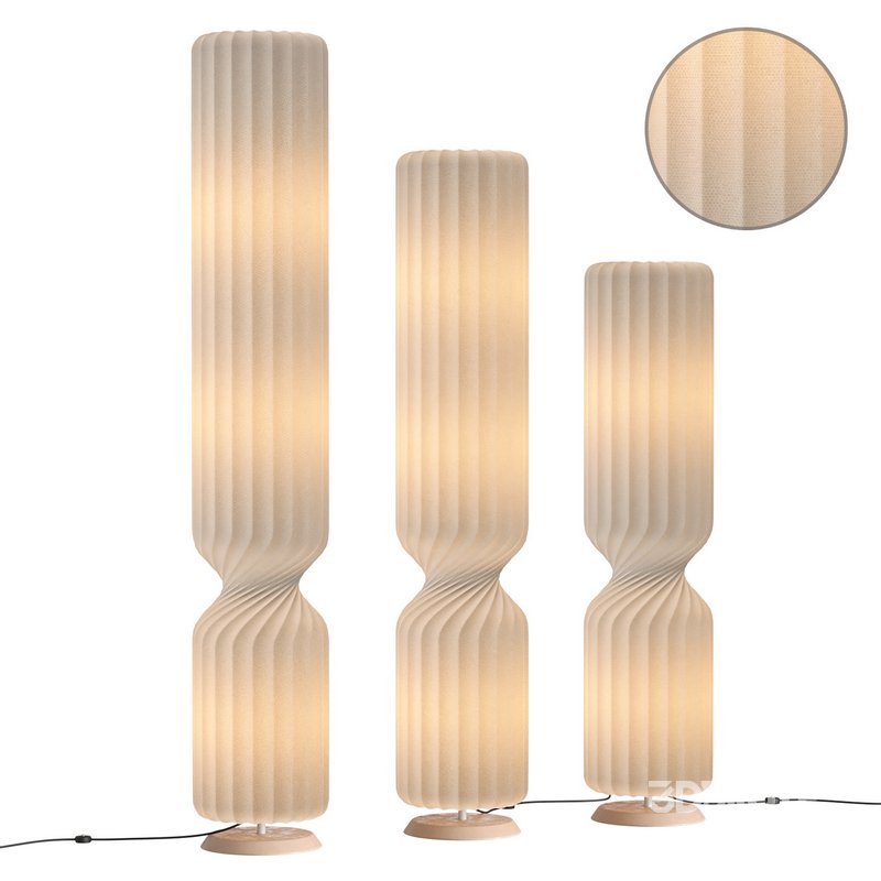 Twist Floor Lamp by Vakkerlight Image 1