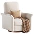 Tasse Reclining Swivel Accent Chair - Thumbnail 1