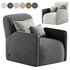 Oscar Armchair Black Tinted Oak - Thumbnail 2