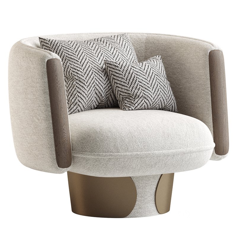 Velluto Swivel Chair Image 2