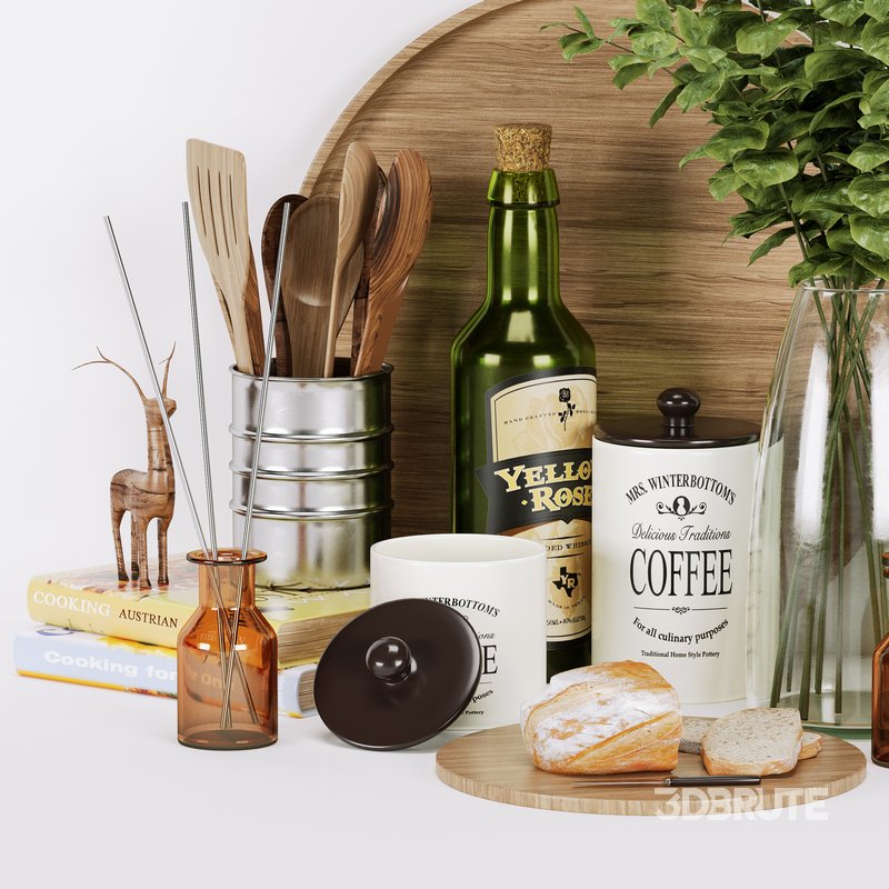 Kitchen Decorative Set 078 Image 2