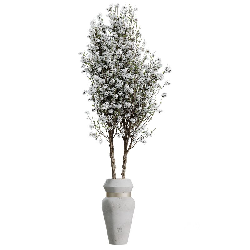 HQ HousePlants Tropez Planter Cherry Blossom Decorative Tree03 Image 3
