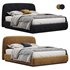 Alhome Velvet Bed - Thumbnail 4