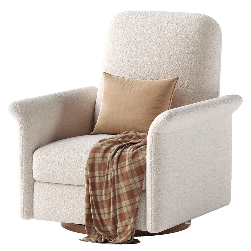 Tasse Reclining Swivel Accent Chair Image 5
