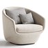 Donna Fabric Lounge Chair - Thumbnail 1