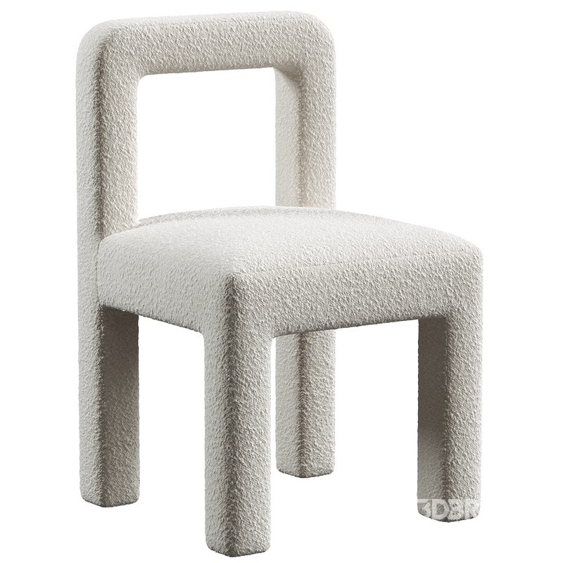 Hazel Boucle Dining chair Image 2