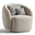 Fauteuil Aimee teddy white - Thumbnail 2