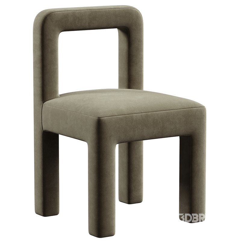 Hazel Boucle Dining chair Image 1